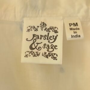 Parsley & Sage Cream Top